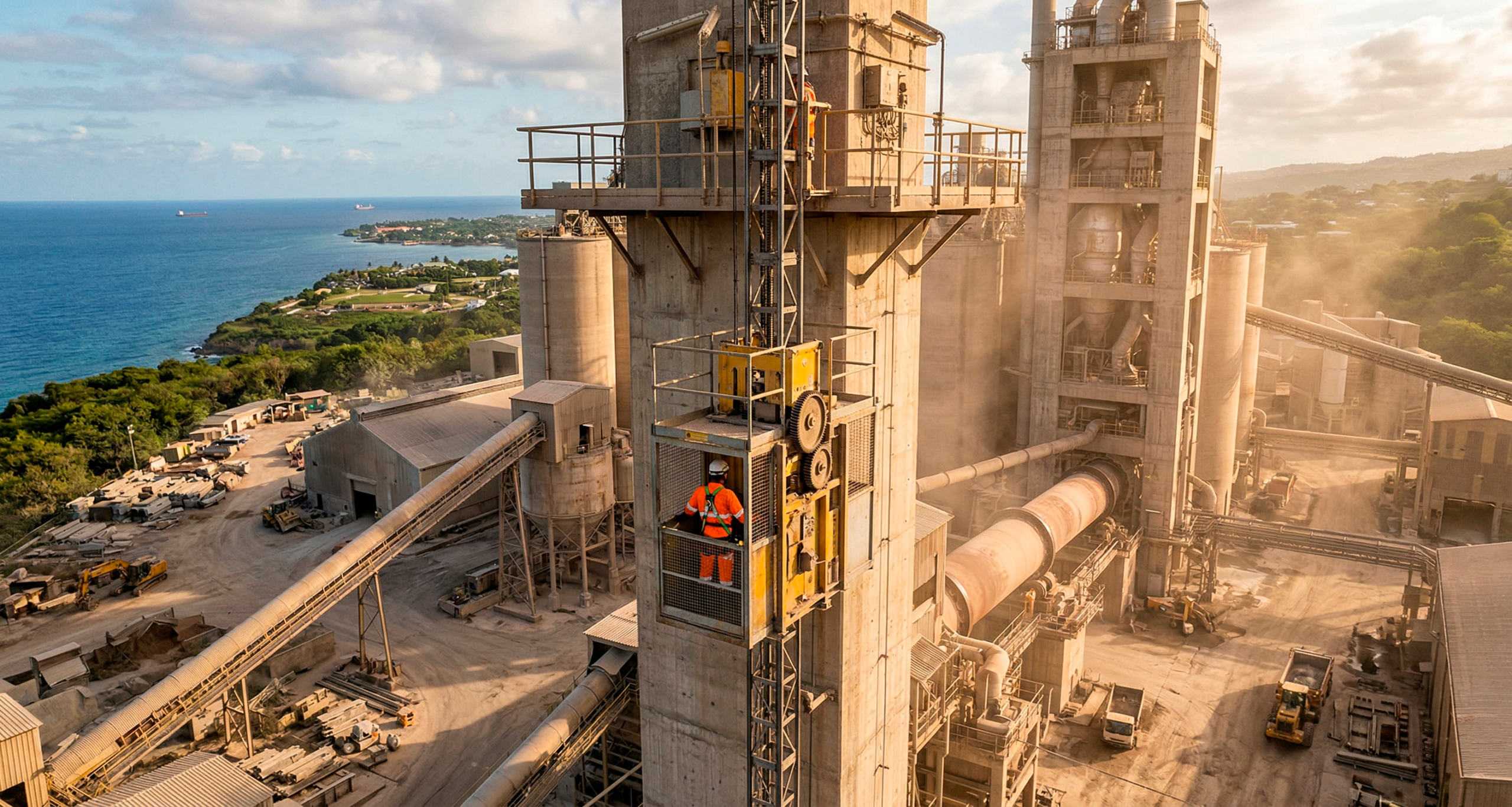 Cement plant St. Lucy Barbados