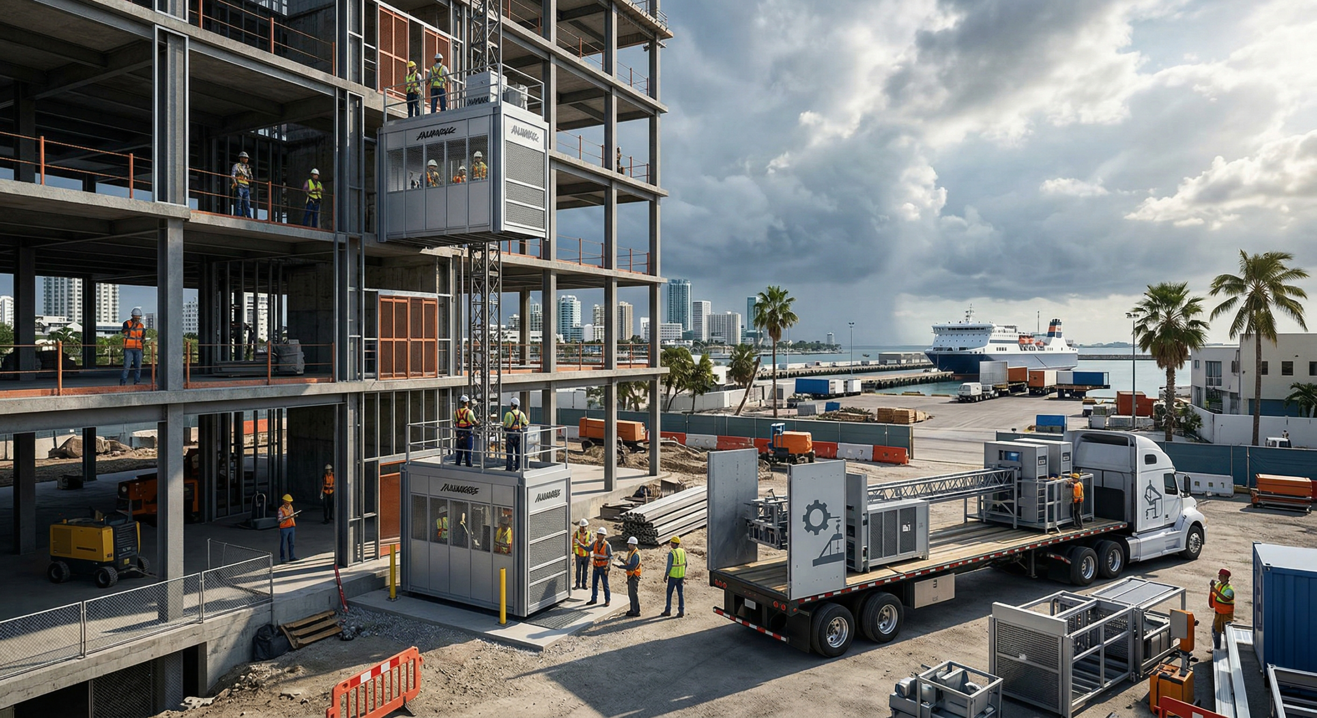 Infrastructure recovery construction