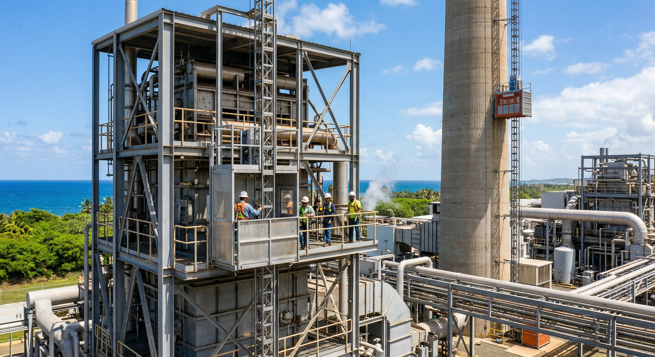 Power generation plant Puerto Rico