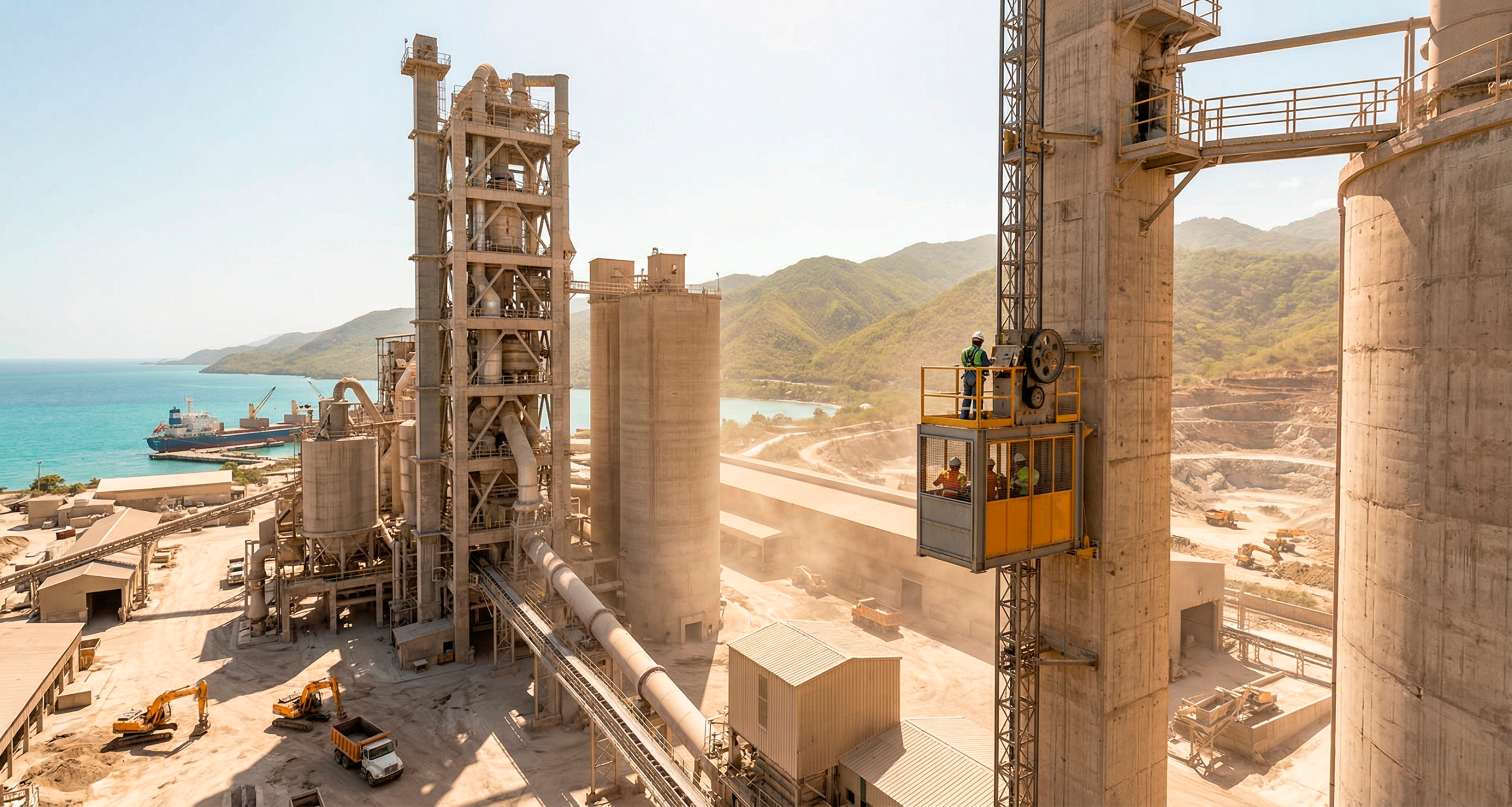 Cement plant Jamaica