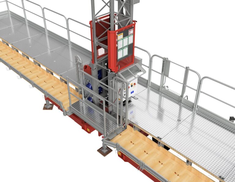 Facade work platform