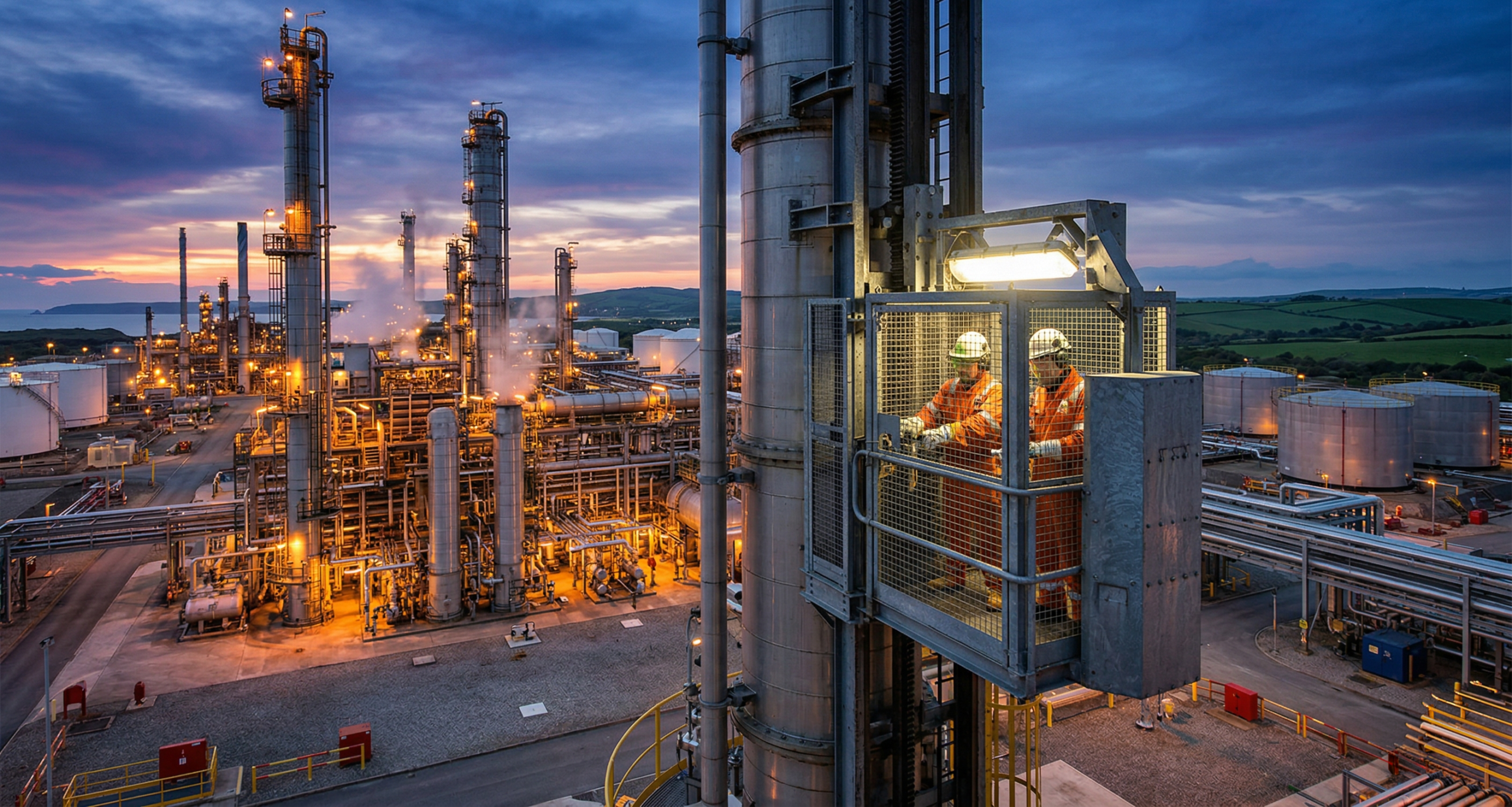 Oil and gas refinery Jamaica