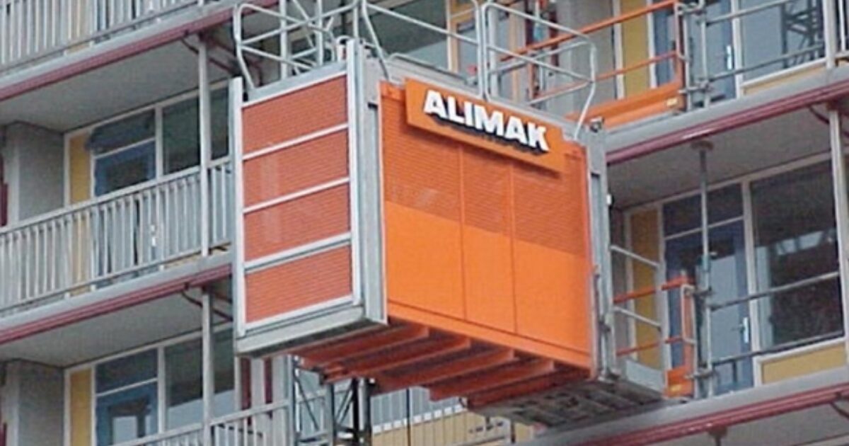 Mid-rise construction logistics