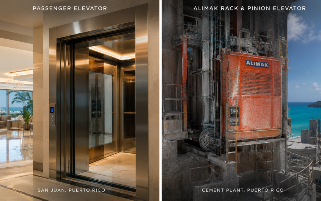 Industrial Elevator vs Commercial Elevator: Key Differences for Caribbean Facilities