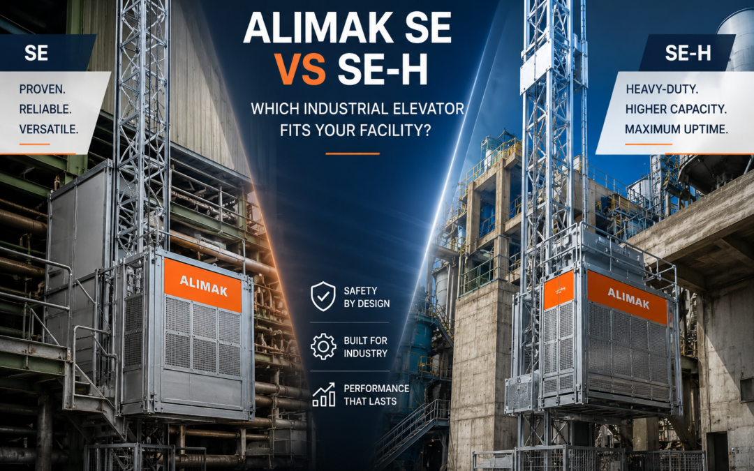 Alimak SE vs SE-H Which Industrial Elevator Fits Your Facility