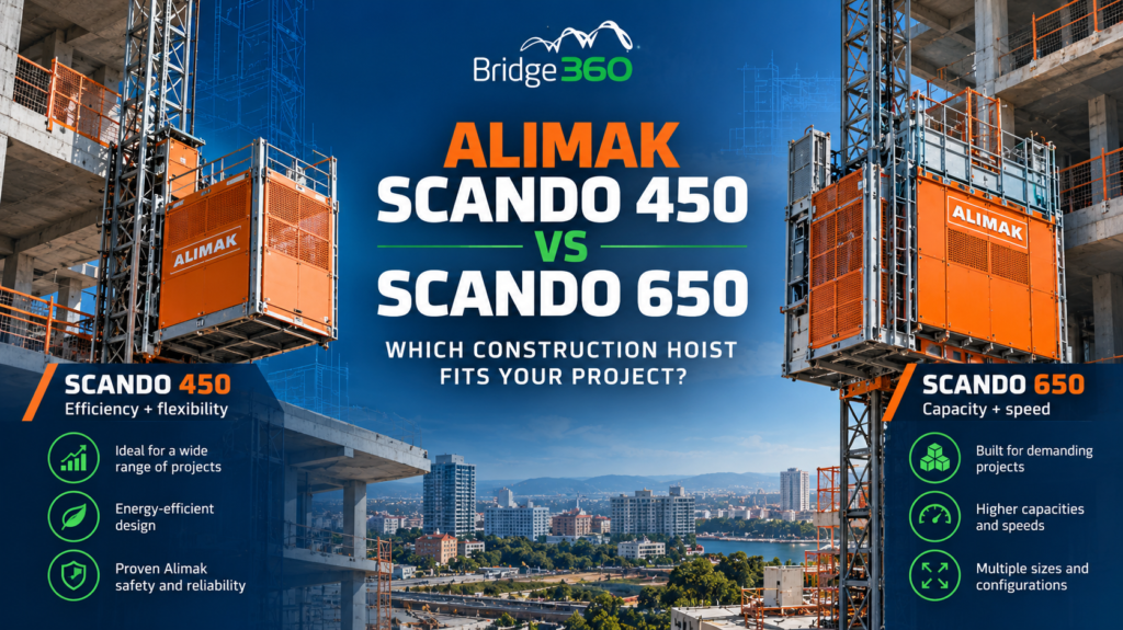 Alimak Scando 450 vs Scando 650