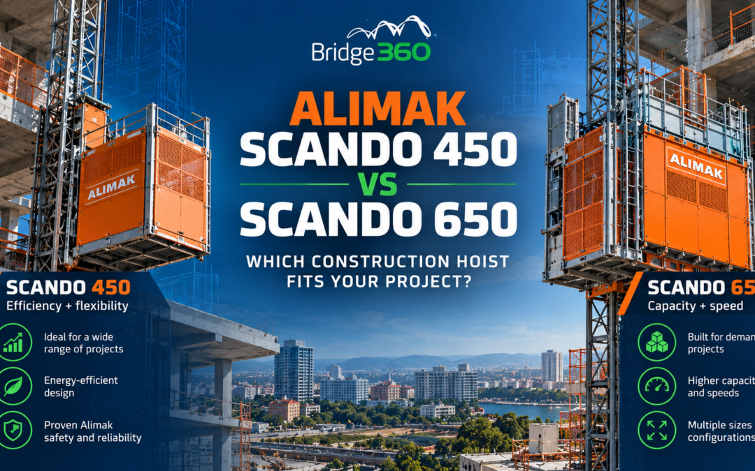 Alimak Scando 450 vs Scando 650: 7 Key Differences for Choosing the Right Hoist