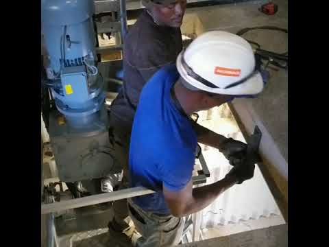 Instalación del Elevador Alimak en la Planta Furfural de Central Romana por Bridge360