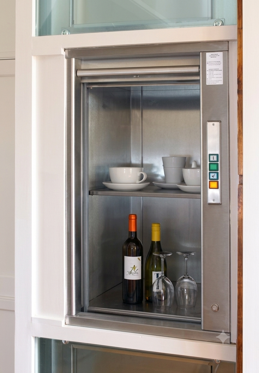 Montaplatos dumbwaiter para hoteles y restaurantes